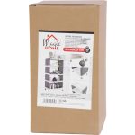 MagicHome Rolly 5 polcos műanyag tároló, 49 x 29 x 97 cm