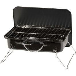 Strend Pro Paolo faszenes grill - fekete - 37 x 27 x 17 cm