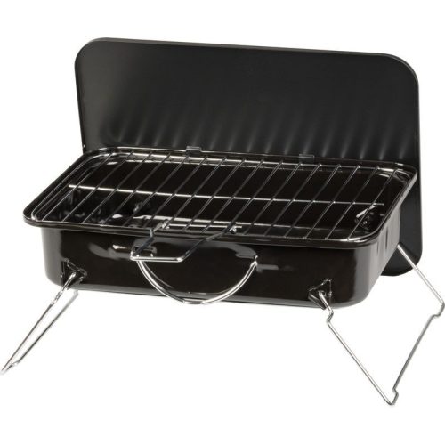 Strend Pro Paolo faszenes grill - fekete - 37 x 27 x 17 cm