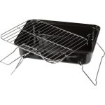 Strend Pro Paolo faszenes grill - fekete - 37 x 27 x 17 cm