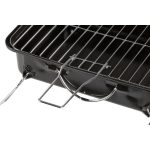 Strend Pro Paolo faszenes grill - fekete - 37 x 27 x 17 cm