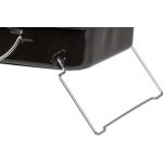 Strend Pro Paolo faszenes grill - fekete - 37 x 27 x 17 cm