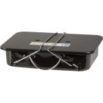 Strend Pro Paolo faszenes grill - fekete - 37 x 27 x 17 cm