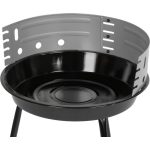 Strend Pro Fabio faszenes grill - fekete - 38 x 38 x 55 cm