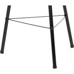 Strend Pro Fabio faszenes grill - fekete - 38 x 38 x 55 cm