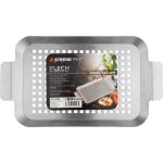 Strend Pro Grill rozsdamentes grilltálca - 34x18,5x2cm