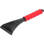 Autós hó- és jégeltávolító készlet, Strend Pro Prémium, 3 db, teleszkópos lapát 79–99 cm, jégkaparó és hóseprű, EVA hab markolat, alumínium nyél