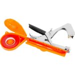 Kötözőfogó, Strend Pro Garden Cameleon SP500, szürke, acél fej, műanyag tárolórész