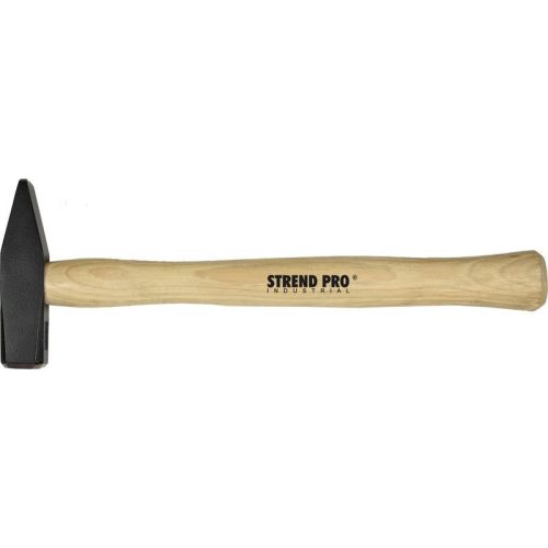 Lakatoskalapács, Strend Pro Industrial LH411, fekete, 2000 g, fa nyél, acél fej, lapos/hegyes