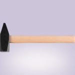 Lakatoskalapács, Zbirovia 28, fekete, 2000 g, fa nyél, acél fej, lapos/hegyes
