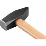 Lakatoskalapács, Zbirovia 28, fekete, 2000 g, fa nyél, acél fej, lapos/hegyes