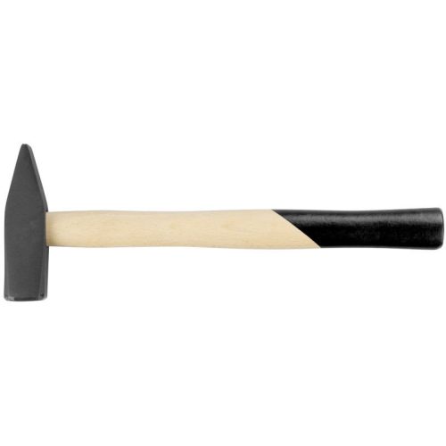 Lakatoskalapács, Strend Pro HM101, szürke, 2000 g, fa nyél, acél fej, DIN 1041, lapos/hegyes