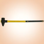 Bontókalapács, Strend Pro HM132, sárga/fekete, 6000 g, üvegszálas nyél, acél fej, DIN 1042, lapos/hegyes