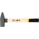 Lakatoskalapács, Strend Pro HM100, szürke, 1500 g, fa nyél, acél fej, DIN 1041, lapos/hegyes