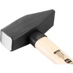 Lakatoskalapács, Strend Pro HM100, szürke, 2000 g, fa nyél, acél fej, DIN 1041, lapos/hegyes