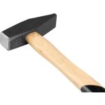 Lakatoskalapács, Strend Pro Premium HM102, fekete, 800 g, fa nyél, acél fej, lapos/hegyes