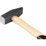 Lakatoskalapács, Strend Pro Premium HM102, fekete, 1000 g, fa nyél, acél fej, lapos/hegyes