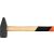 Lakatoskalapács, Strend Pro Premium HM102, fekete, 2000 g, fa nyél, acél fej, lapos/hegyes