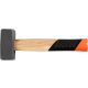 Kőműveskalapács, Strend Pro Premium HS1008, szürke, 1000 g, fa nyél, acél fej, lapos/lapos