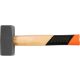 Kőműveskalapács, Strend Pro Premium HS1008, szürke, 1500 g, fa nyél, acél fej, lapos/lapos