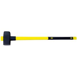  Bontókalapács, Strend Pro, sárga/fekete, 6000 g, üvegszálas nyél, acél fej, lapos/lapos