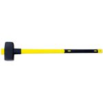 Bontókalapács, Strend Pro, sárga/fekete, 10 000 g, üvegszálas nyél, acél fej, lapos/lapos