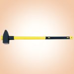 Bontókalapács, Strend Pro, sárga/fekete, 10 000 g, üvegszálas nyél, acél fej, lapos/hegyes