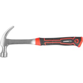   Ácskalapács, Strend Pro Premium ComfortGrip DL500, fekete/piros, 450 g, fém nyél, acél fej