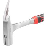 Ácskalapács, Strend Pro Premium ComfortGrip DL501, fekete/piros, 600 g, fém nyél, acél fej