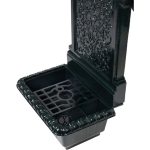 Falikút, Strend Pro Garden LT-H19880, 44 × 33 × 88 cm, sötétzöld, ötvözet, dekoratív kialakítás