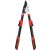 Ágvágó olló, Strend Pro Premium, fekete/piros, 69–94 cm, acél penge, teleszkópos,