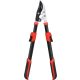 Ágvágó olló, Strend Pro Premium, fekete/piros, 69–94 cm, acél penge, teleszkópos,
