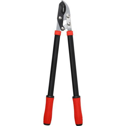 Ágvágó olló, Strend Pro Premium, fekete/piros, 70,5 cm, acél nyél, acél penge, maximum 35 mm átmérő