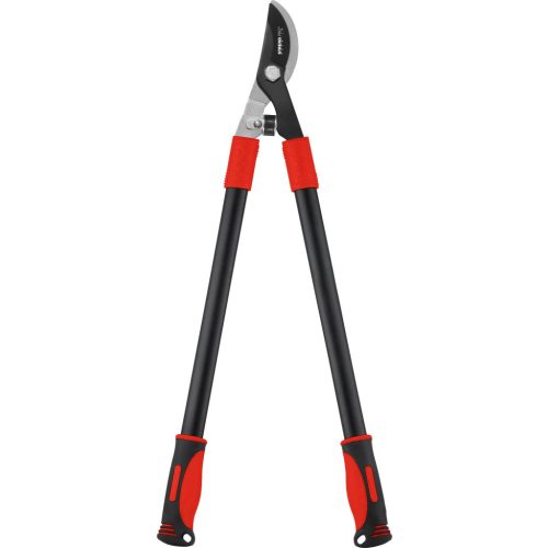 Ágvágó olló, Strend Pro Premium, fekete/piros, 70 cm, acél nyél, acél penge, lengéscsillapítós
