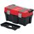 Szerszámosdoboz, Prosperplast Aptop Plus KAP5025, 45,8 x 25,7 x 24,5 cm, fekete, hordozható, praktikus
