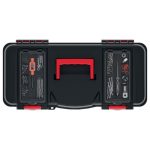 Szerszámosdoboz, Prosperplast Caliber KCR5530, 55 × 26,7 × 27 cm, fekete, fogantyúval, hordozható