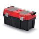Szerszámosdoboz, Prosperplast Aptop Plus KAP5530, 55 x 26,7 x 27,7 cm, fekete, fogantyúval, hordozható