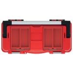 Szerszámosdoboz, Prosperplast Aptop Plus KAP5530, 55 x 26,7 x 27,7 cm, fekete, fogantyúval, hordozható