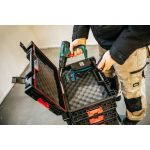 Szerszámosdoboz, Qbrick Patrol System Pro Toolcase, 45 × 32,2 × 12,6 cm, fekete, 11 l, moduláris, dupla védőhab, por- és vízálló tömítés, szerszámokhoz