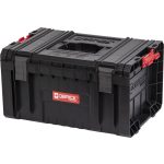 Szerszámosdoboz, Qbrick Patrol System Pro Toolbox, 45 x 33,4 x 24 cm, fekete, 19 l, moduláris, gumitömítéses, por- és vízvédett, 3 állítható válaszfallal, poliamid zárakkal