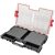 Rendszerező koffer, Qbrick Patrol System One Organizer L, 53,1 × 37,9 × 7,7 cm, fekete, 6 l, polikarbonát fedél, víz- és porálló, többrétegű habszivacs betéttel