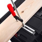 Szerszámosláda, Qbrick Patrol System One 450 Technik, 58,5 × 38,5 × 42 cm, fekete, 52 l, por- és vízálló, megerősített, alumínium rögzítőléc, 2 állítható rekesz