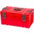Szerszámosláda, Qbrick Patrol System One Red Ultra HD QS 350 Vario, piros, 38 l, ütésálló műanyag, IP66, por- és vízálló, Pro sorozattal kompatibilis
