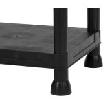 Strend Pro 5 polcos műanyag műhelypolc, 181 x 80 x 30 cm, teherbírás: 20 kg/polc