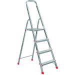 Festőlétra, ALVE Eurostyl 2914, 4 fokos, 76 cm, alumínium, összecsukható, egyoldalas