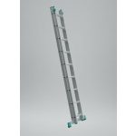 Kétrészes létra, ALVE 7511 A315 B513, 2 x 11 fokos, stabilizátorral, univerzális