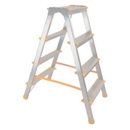   Kétrészes létra, ALVE Eurostyl Hobby 1924, 2 x 4 fokos, 86 cm, 150 kg teherbírás, kétoldalas kivitel