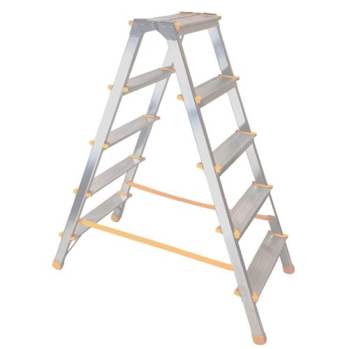 Kétrészes létra, ALVE Eurostyl Hobby 1925, 2 x 5 fokos, 109 cm, 150 kg teherbírás, kétoldalas kivitel
