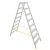 Kétrészes létra, ALVE Eurostyl Hobby 1928, 2 x 8 fokos, 178 cm, 150 kg teherbírás, kétoldalas kivitel