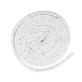   Kályhaajtó tömítőzsinór, Strend Pro SFS-20W, 200 cm, 1 x 1 cm, fehér, hőálló, üvegajtókhoz